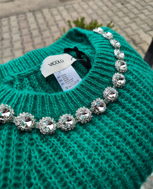 Pull Vicolo Verde Donna