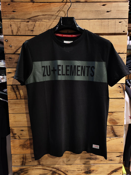 T-Shirt Zu Elements Nera Uomo
