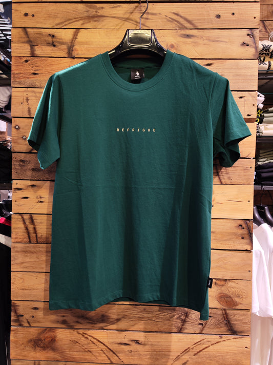 T-Shirt Refrigue "Made" Verde Foresta Uomo
