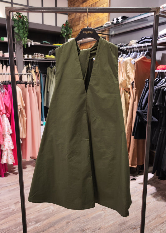 Abito Vicolo Verde Militare Donna