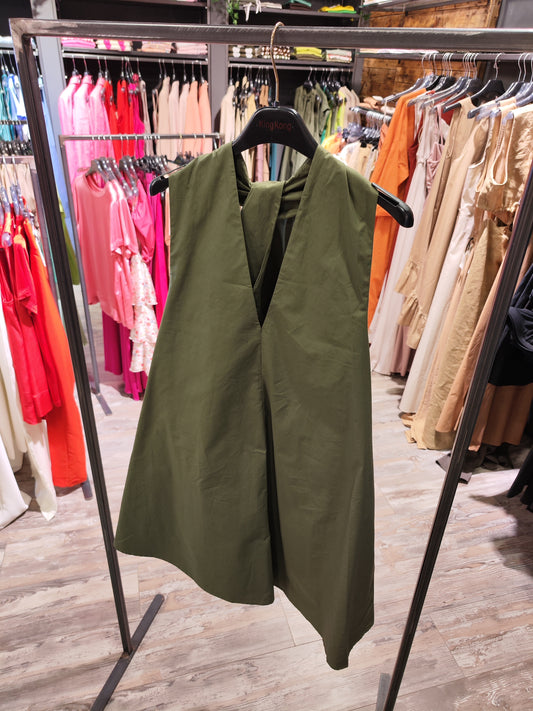 Abito Vicolo Verde Militare Donna