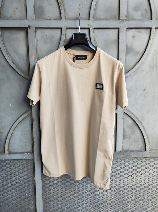 T-Shirt G2 Firenze "Basic" Beige Uomo