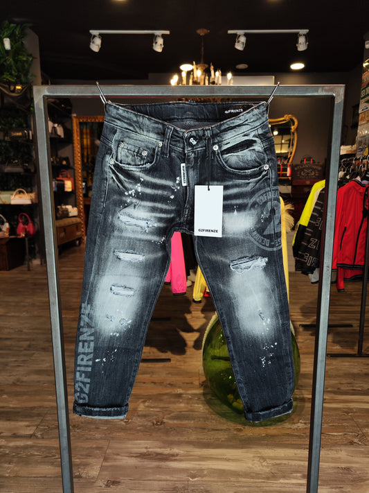 Jeans G2 Firenze "Laser Black" Bambino/Ragazzo