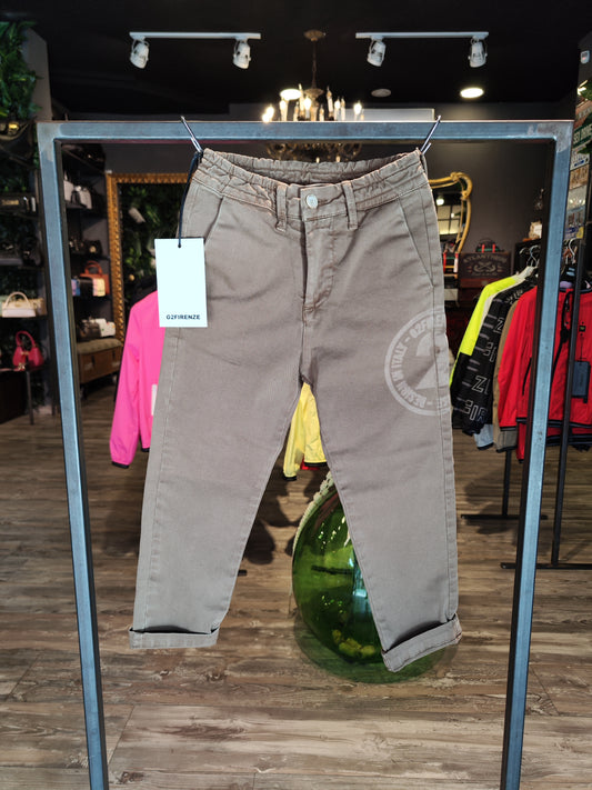 Pantalone G2 Firenze "Chino Laser" Cammello Bambino/Ragazzo