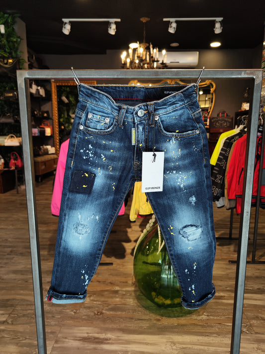 Jeans G2 Firenze "Sun Flower" Bambino/Ragazzo