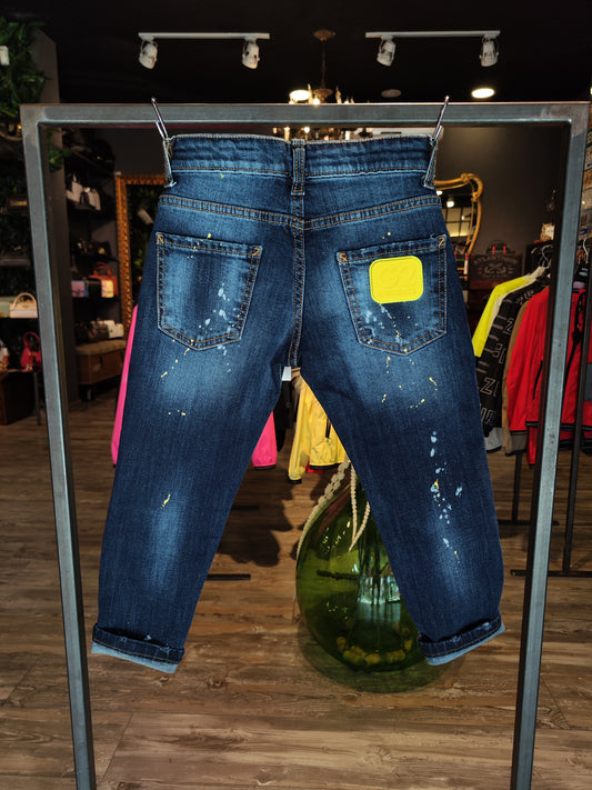 Jeans G2 Firenze "Sun Flower" Bambino/Ragazzo