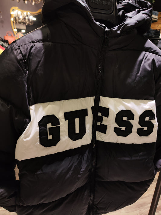 Giubbino Guess Nero/Bianco Bambino/Ragazzo