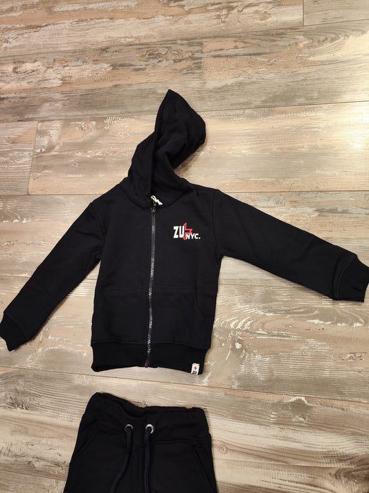 Tuta Zu Elements ZIp Blu Bambino