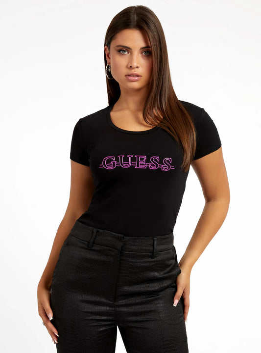 T-shirt Nera Guess
