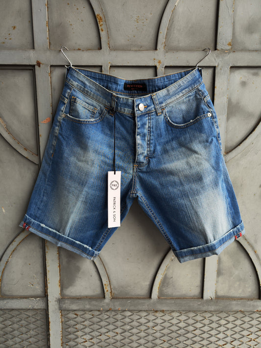 Bermuda Jeans Blu Chiaro P&S