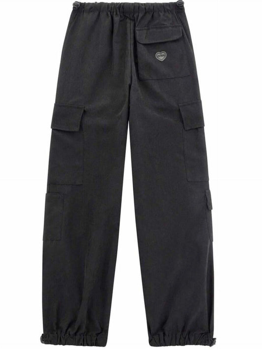 Pantalone Guess Cargo Nero Ragazza