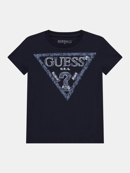 T-Shirt Guess Blu Ragazzo