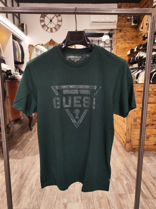 T-Shirt Guess PAINTED TRIANGOLO Uomo