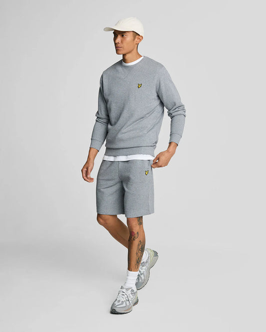 Short Lyle & Scott Mid Grey Marl T28 Uomo