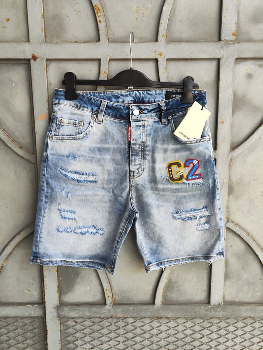 Pantaloncino G2 Firenze RAINBOW DENIM Uomo
