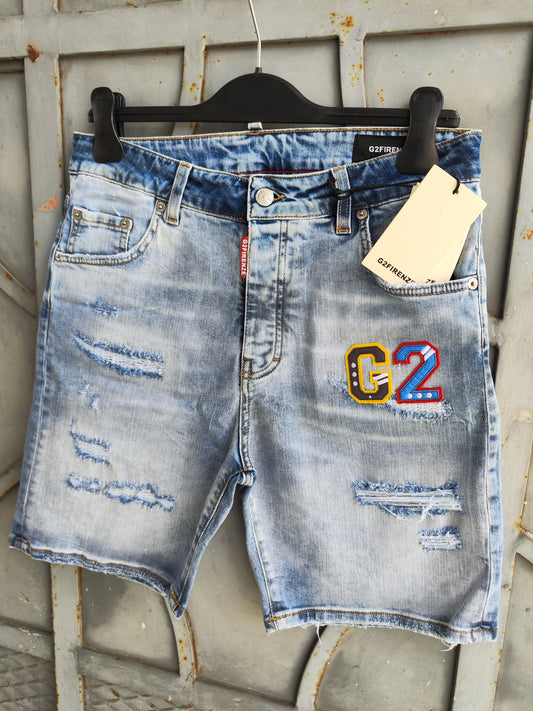 Pantaloncino G2 Firenze RAINBOW DENIM Uomo