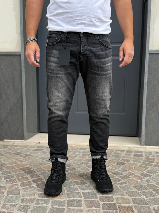 Jeans Patrick E Son Skinny Basic Uomo