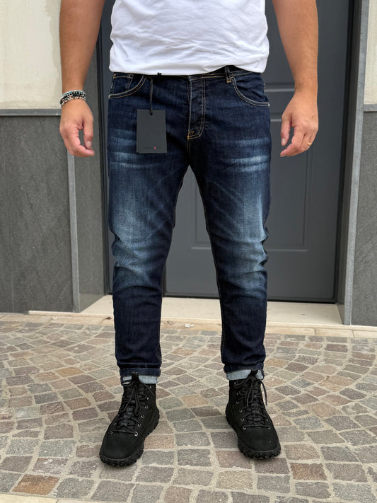 Jeans Patrick E Son Skinny D63 Uomo