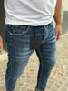 Jeans Patrick E Son Skinny D64 Uomo