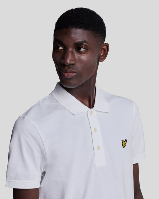 Polo Lyle & Scott White 626 Uomo