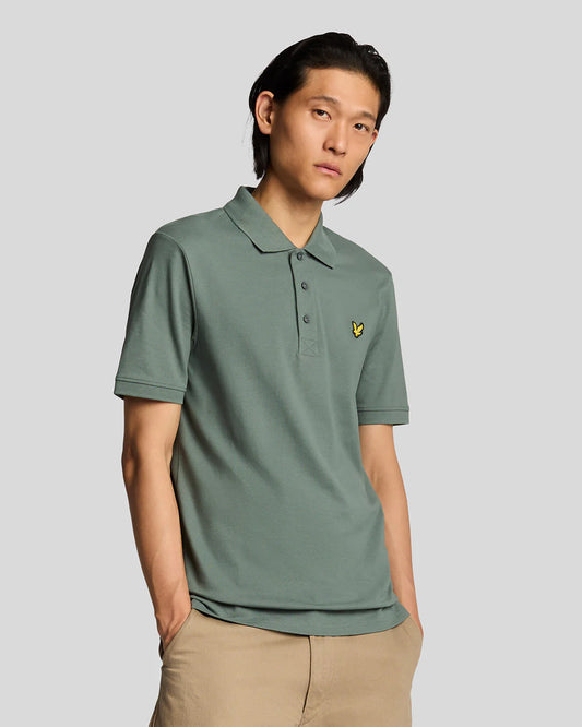 Polo Lyle & Scott Green Mercurial X583 Uomo