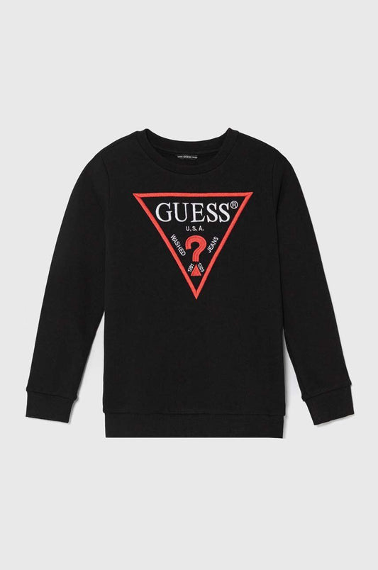 Felpa Guess Nera Ragazzo