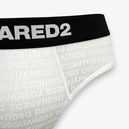 Slip Dsquared2 Bianco Uomo