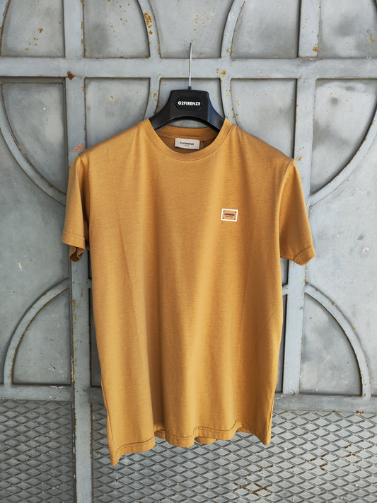 T-Shirt G2 Firenze Targhetta Logo In Tinta Uomo