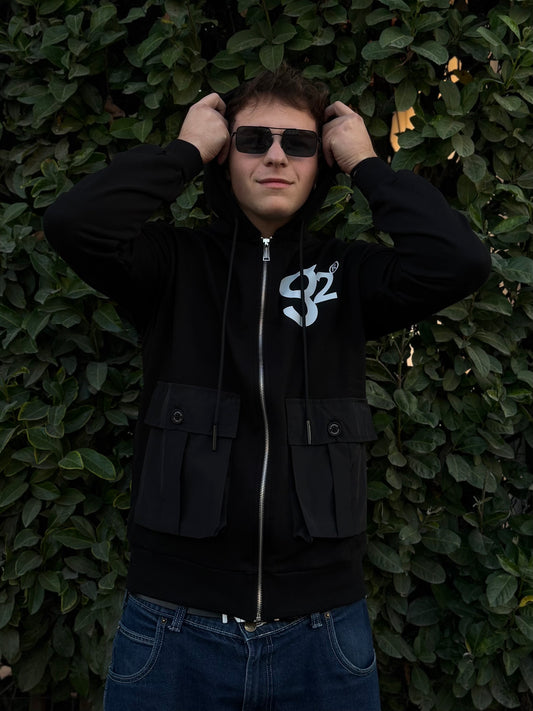 Felpa Con Zip G2 Firenze Uomo