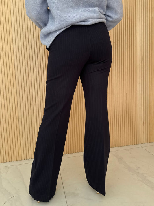Pantalone Gessato Vicolo TF0264 Donna