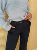 Pantalone Gessato Vicolo TF0264 Donna