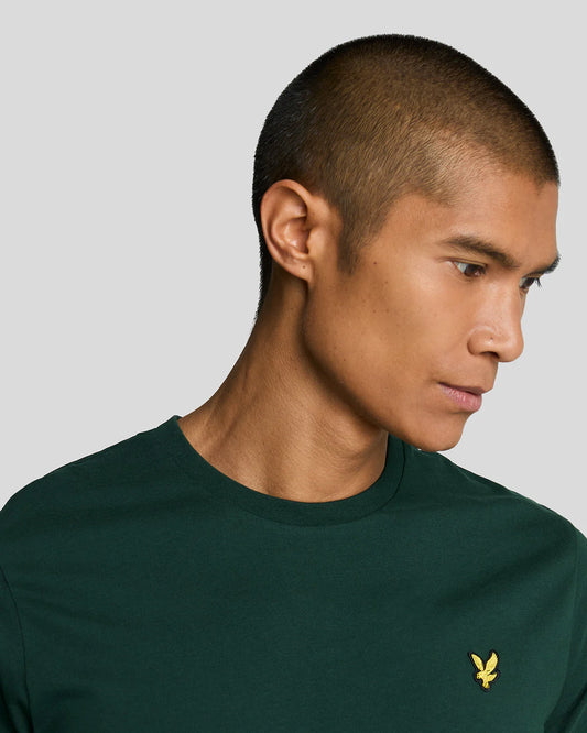 T-Shirt Lyle & Scott Dark Green W486 Uomo