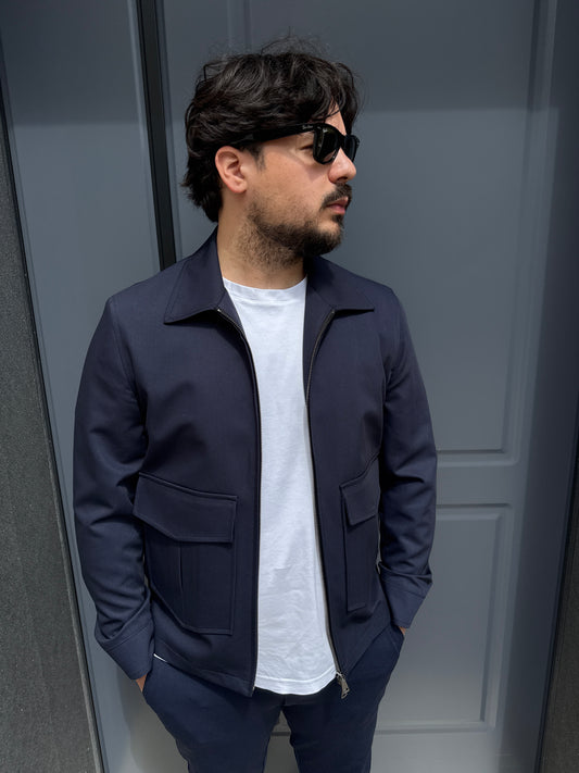 Giacca Zip Uomo LIBERO MILANO