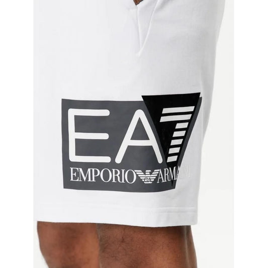 Pantaloncino EA7 Coordinato Bianco Uomo