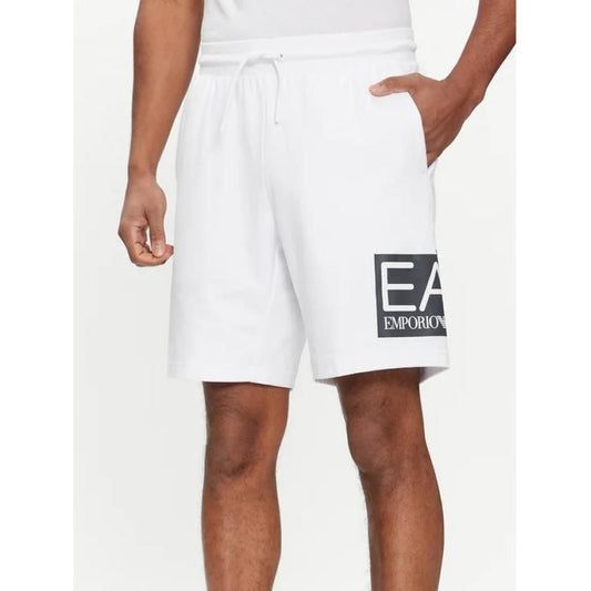Pantaloncino EA7 Coordinato Bianco Uomo