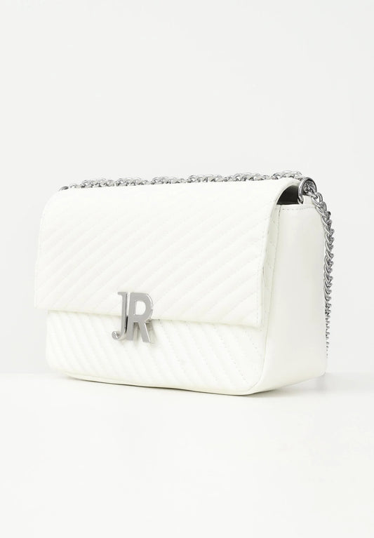 Borsa John Richmond Media Bianca/Silver Donna