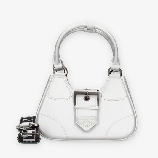 Borsa Marc Ellis "Flat Circle" Glacier Gray/Satin CDF Donna