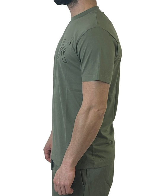 T-Shirt John Richmond Verde Militare Uomo