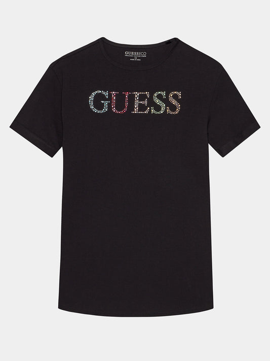 T-Shirt Guess Nera Ragazza