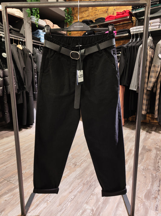 Pantalone Le Streghe Cintura Nero Donna