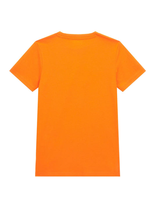 T-Shirt Guess Arancio Ragazzo