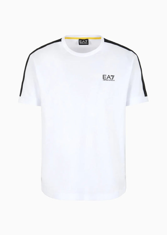T-Shirt EA7 Coordinata Bianca Uomo